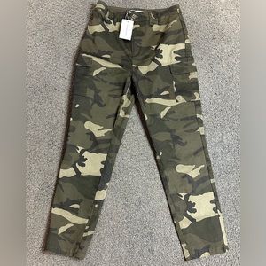 Lovers and Friends Camouflage Camo City Pants High Waisted Size M New